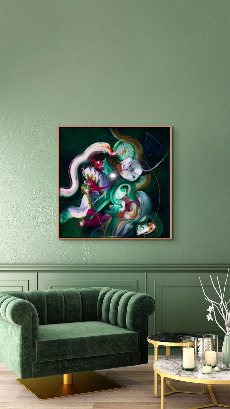 Original Abstract Painting by Synnöve Seidman