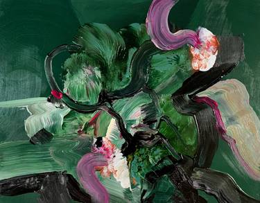 Print of Abstract Expressionism Botanic Paintings by Synnöve Seidman