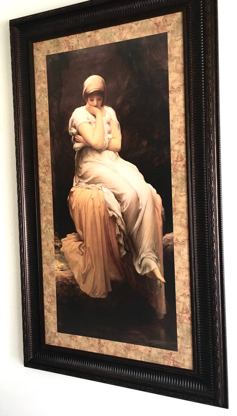 Original Figurative Women Printmaking by Vayer Art