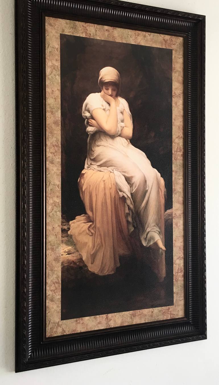Original Figurative Women Printmaking by Vayer Art