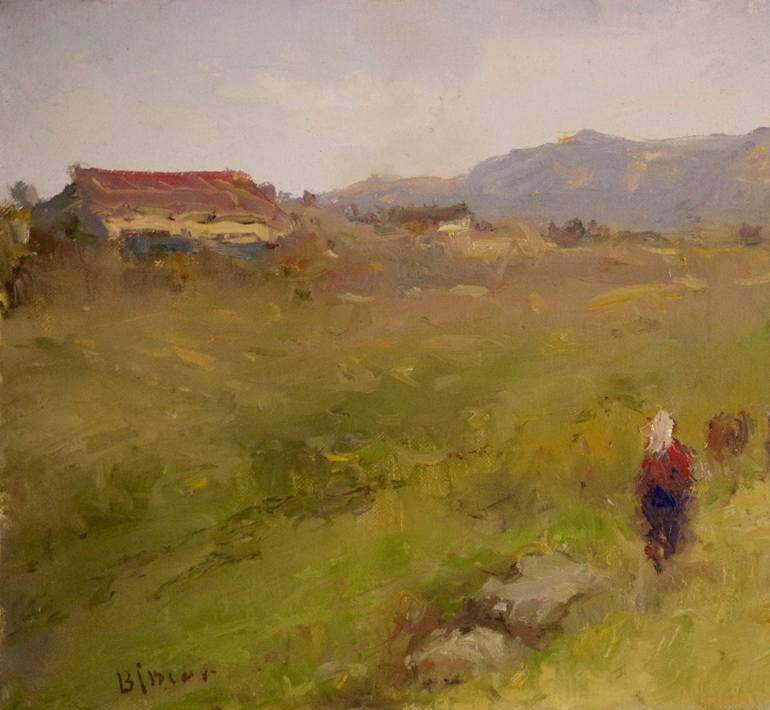 Original Fine Art Landscape Painting by Vayer Art