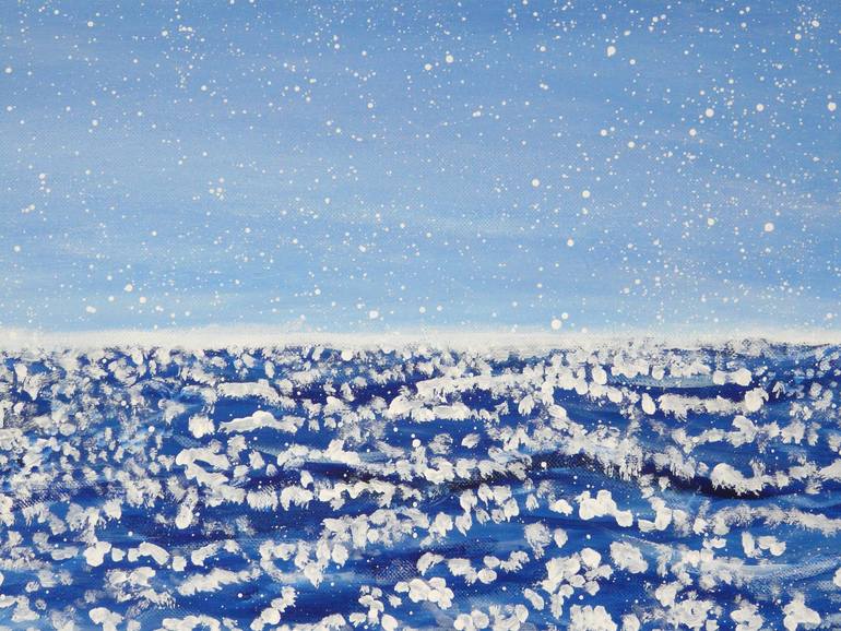 Original Abstract Nature Painting by Anna Gugnina