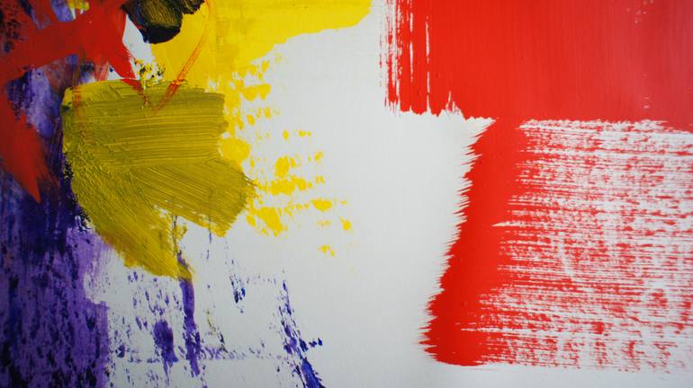 Original Abstract Expressionism Abstract Painting by Cressanne A