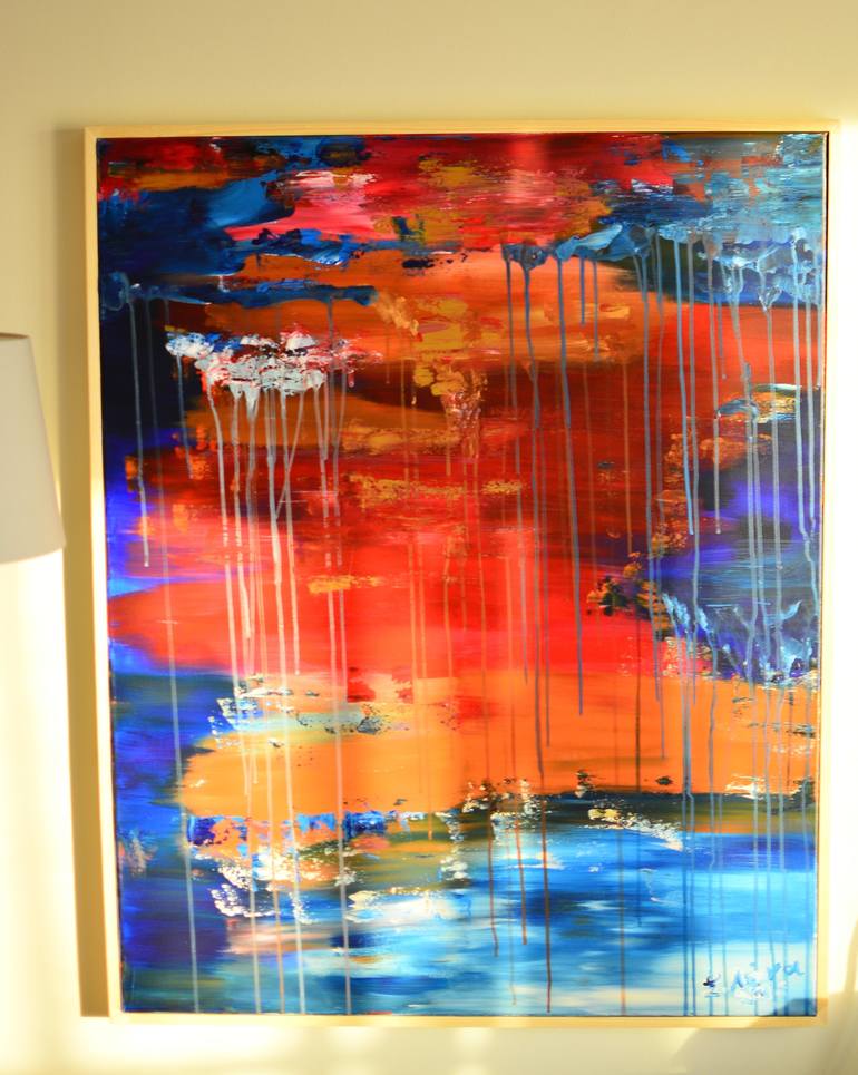 Original Abstract Painting by Eleni Sivridou