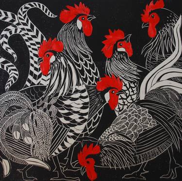 Original Animal Printmaking by celia lewis