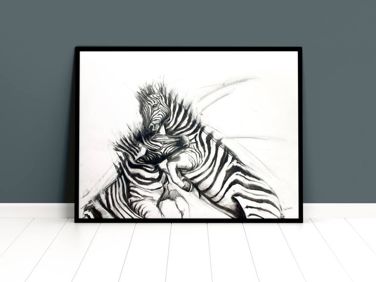 Original drawing Animal Drawing by Paul Vosloo