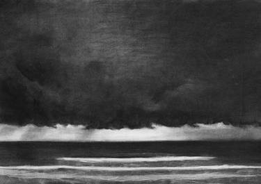 Print of Expressionism Seascape Drawings by Paul Vosloo