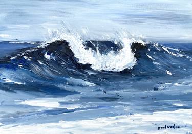 Original Impressionism Seascape Paintings by Paul Vosloo