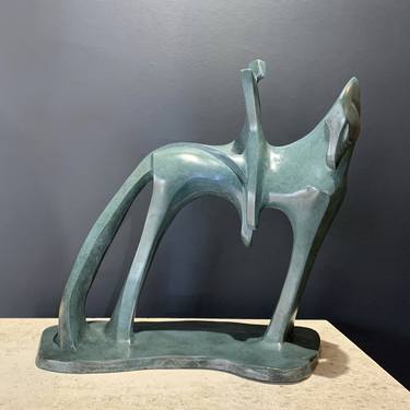Original Figurative Animal Sculpture by Marie Ackers