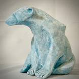 Small sitting Polar bear by Marie Ackers