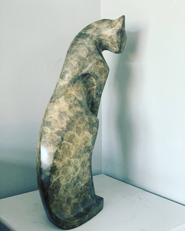 Original Art Deco Animal Sculpture by Marie Ackers