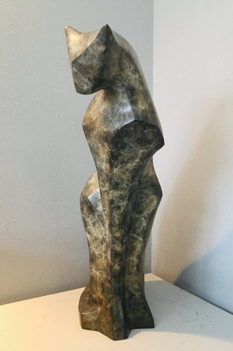 Original Art Deco Animal Sculpture by Marie Ackers