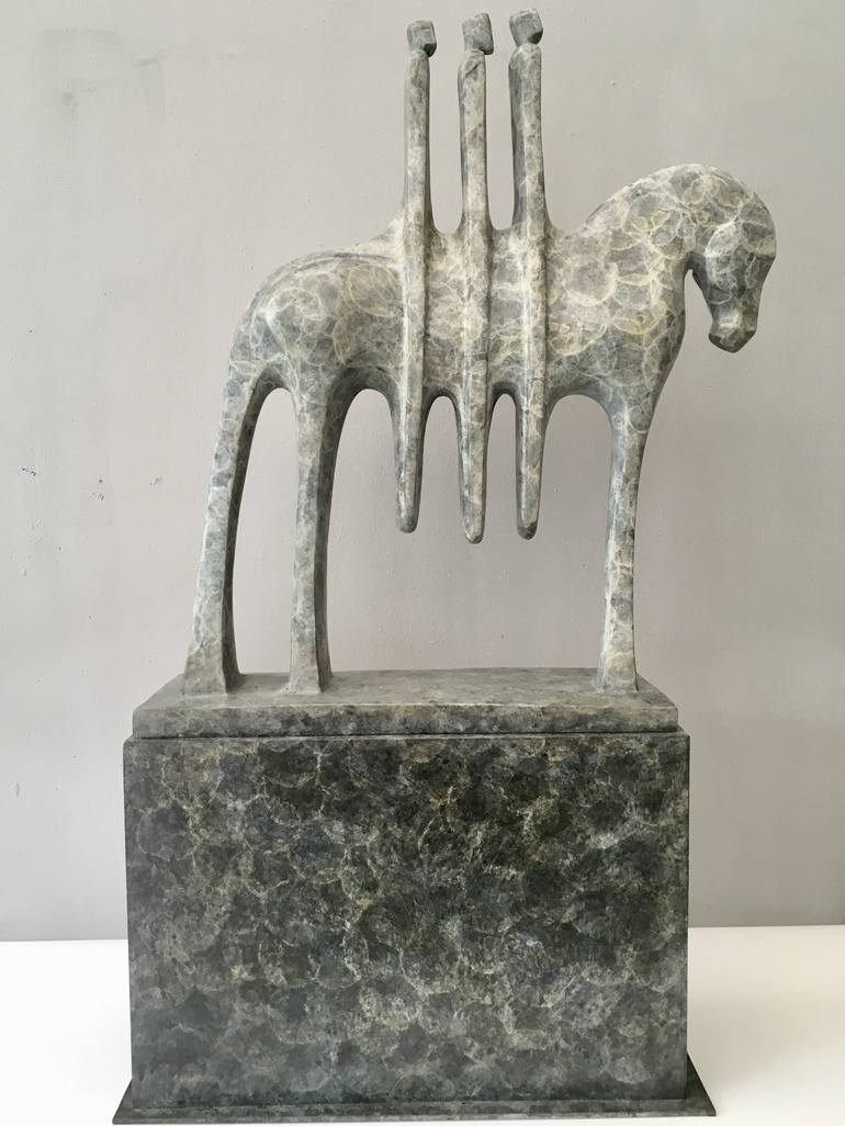 Original Horse Sculpture by Marie Ackers