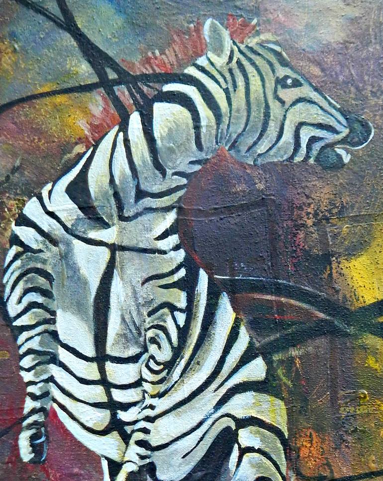 Original Fine Art Animal Painting by Francisco Dominguez