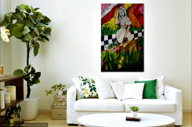 Original Figurative People Painting by Francisco Dominguez