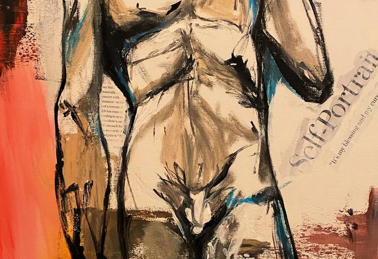 Original Nude Painting by Francisco Dominguez