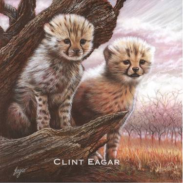 Original Fine Art Animal Painting by Clint Eagar