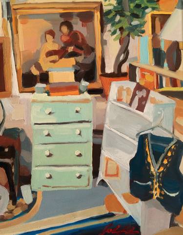 Print of Interiors Paintings by Justine Johnson