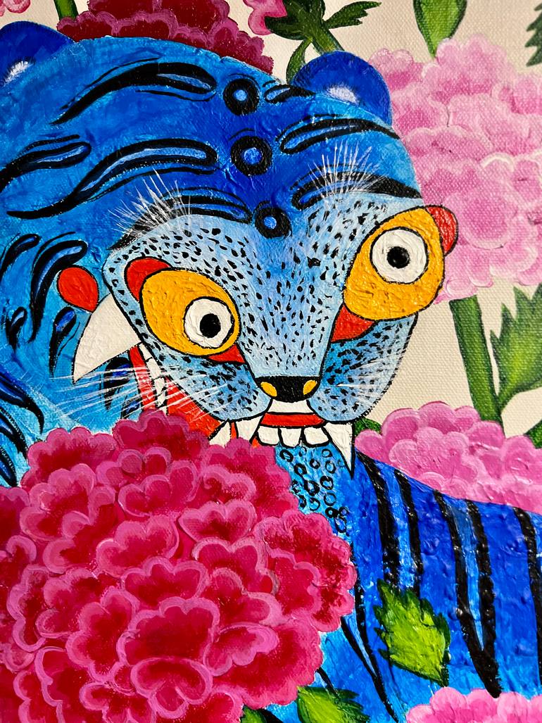 Original Conceptual Animal Painting by Haelyn Y