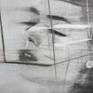 woman portrait, black ann white, conceptual, expressionism, charcoal drawing, portraiture