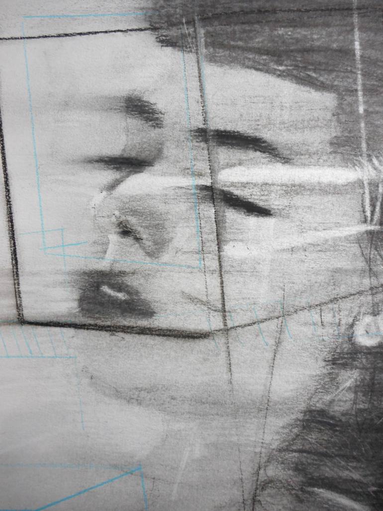 Original Conceptual People Drawing by Haelyn Y
