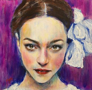 Original Figurative Portrait Paintings by Haelyn Y