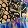 Klimt, Gustav Klimt, Klimt style, Klimt inspired, gold, Judith, colorful, portrait, impressionism