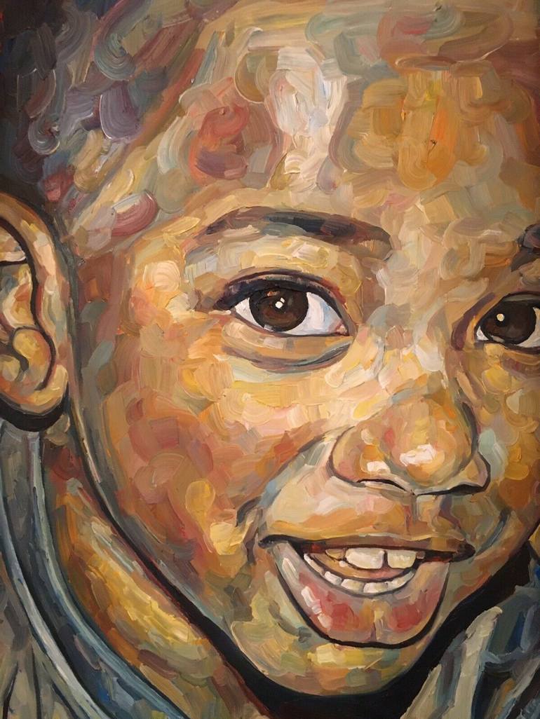 Child Painting by sara cutler | Saatchi Art