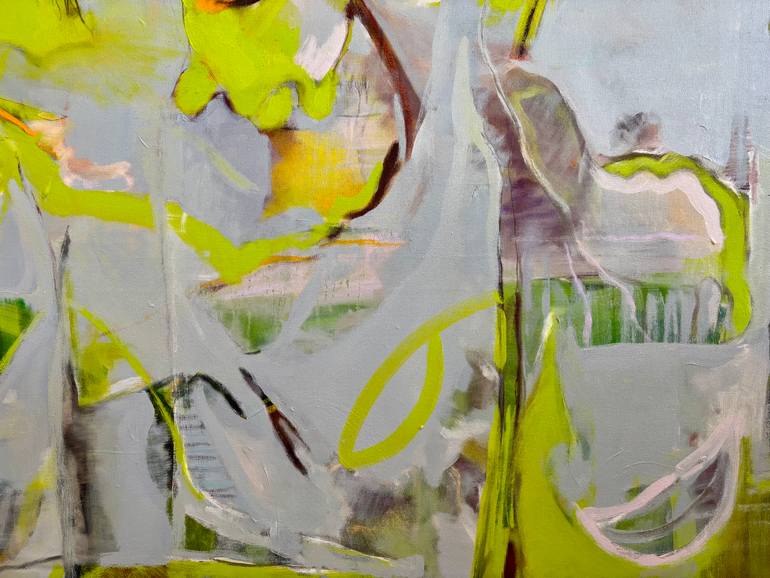 Original Abstract Expressionism Abstract Painting by Mila Mayall