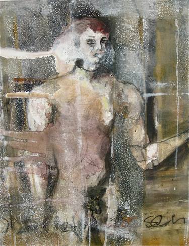 Original Figurative Men Paintings by Edgar Piel