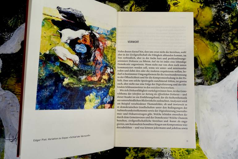 Original Figurative Men Painting by Edgar Piel