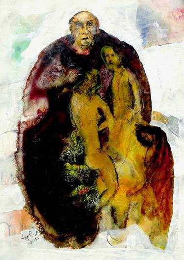 Print of Expressionism Family Paintings by Edgar Piel
