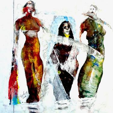 Original Women Paintings by Edgar Piel