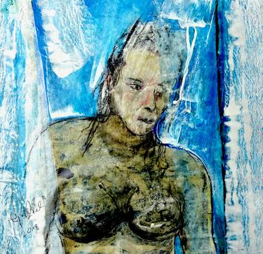 Original Expressionism Men Paintings by Edgar Piel