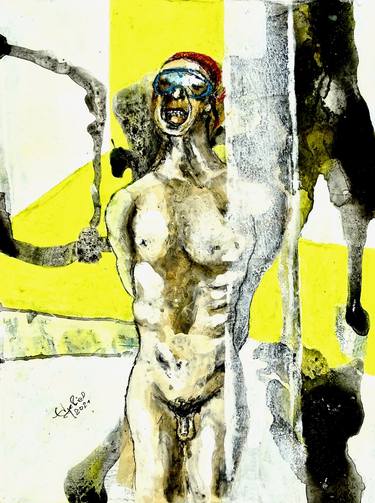 Print of Figurative Men Paintings by Edgar Piel