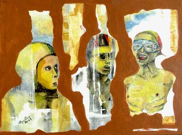 Original People Paintings by Edgar Piel
