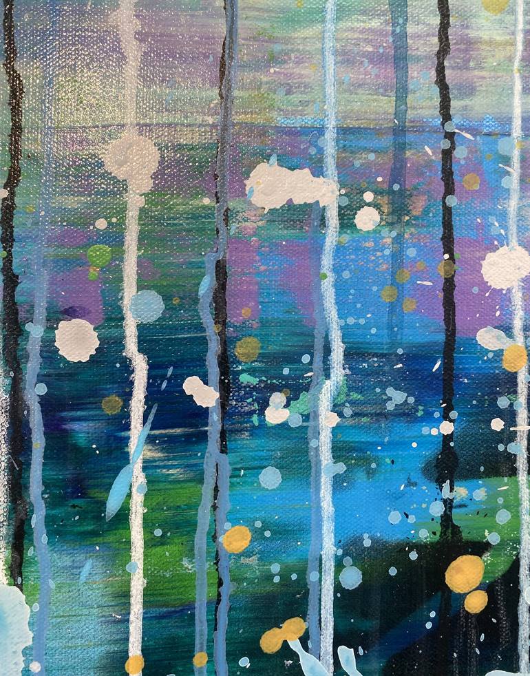 Original Abstract Painting by Marion Wood