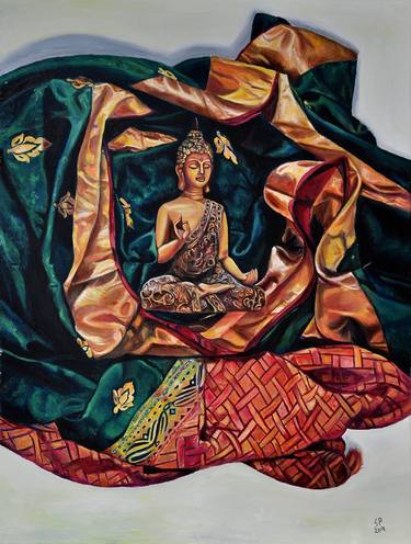 Print of Fine Art World Culture Paintings by Gomathi Shiva