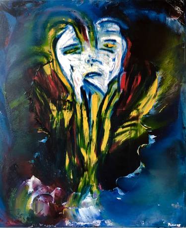 Original Abstract Paintings by Pierre Poulin