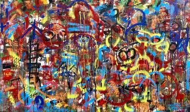 Original Abstract Paintings by Pierre Poulin
