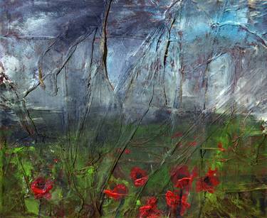 Poppies and thunderstorm thumb