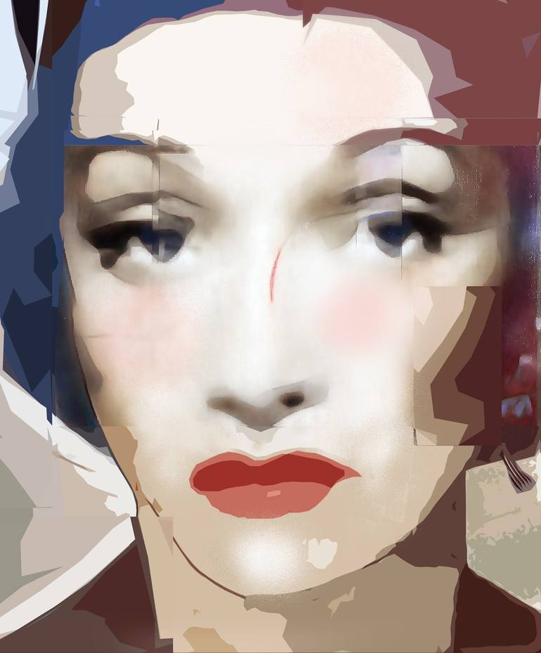 Original Contemporary Portrait Digital by Domenico Antonio Frassineti