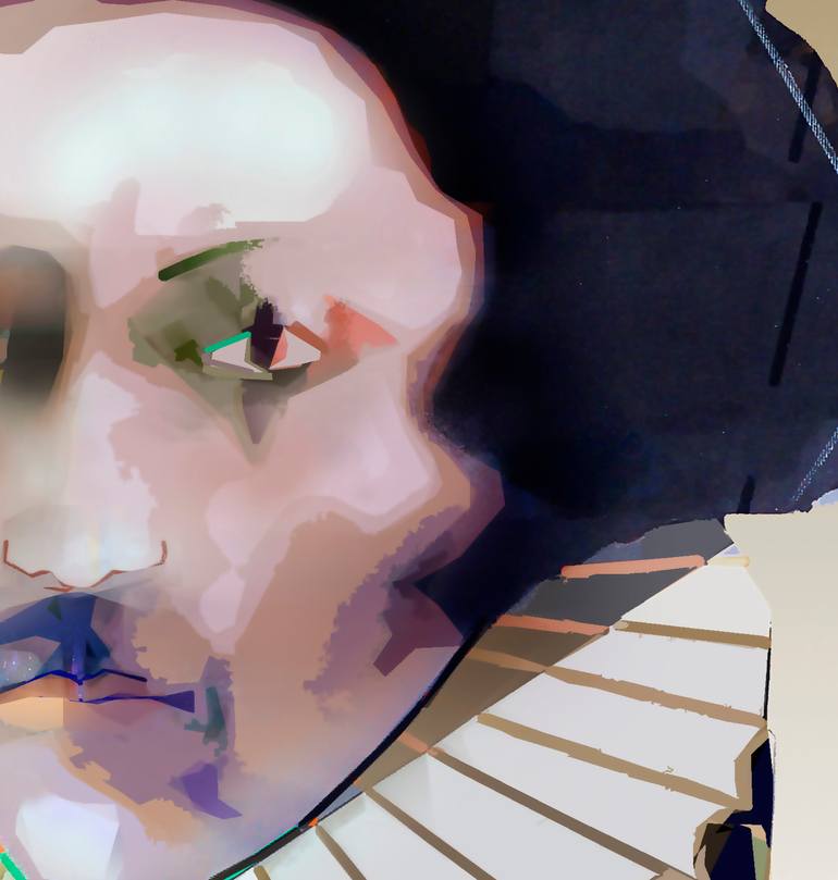 Original Contemporary People Digital by Domenico Antonio Frassineti