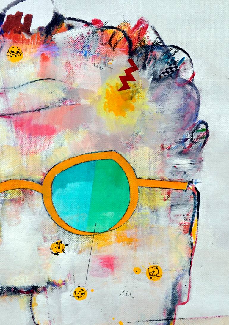Original Expressionism Abstract Painting by Domenico Antonio Frassineti
