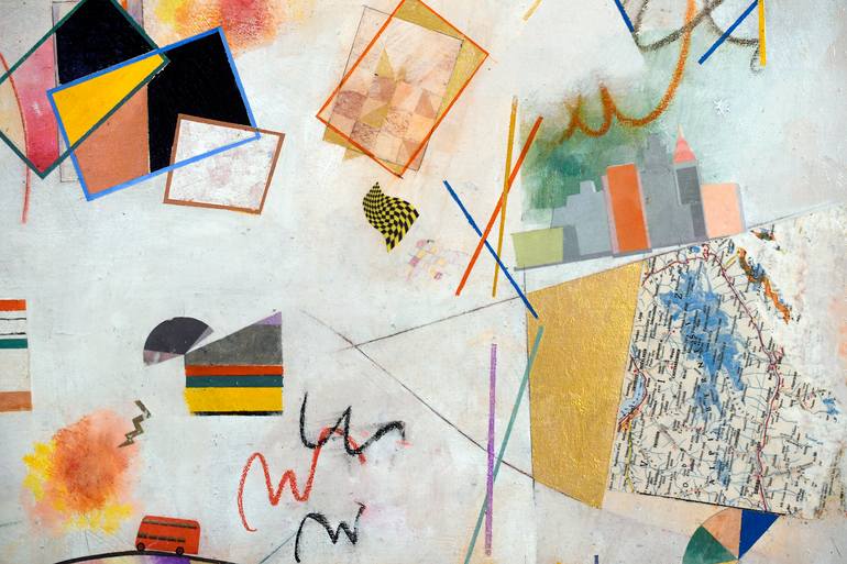 Original Contemporary Landscape Painting by Domenico Antonio Frassineti