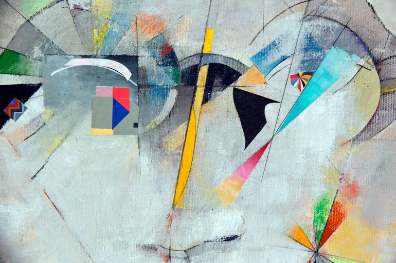 Original Contemporary Abstract Painting by Domenico Antonio Frassineti