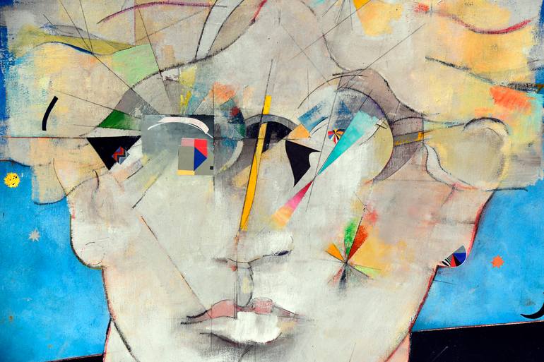 Original Contemporary Abstract Painting by Domenico Antonio Frassineti