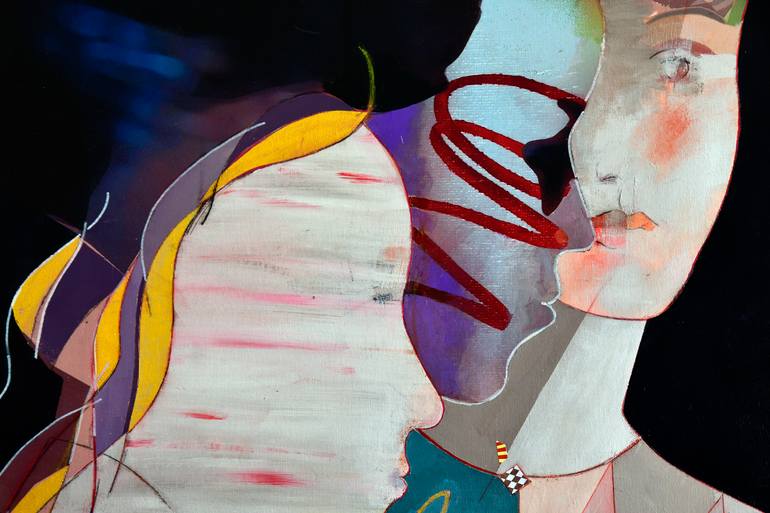 Original Contemporary Women Painting by Domenico Antonio Frassineti