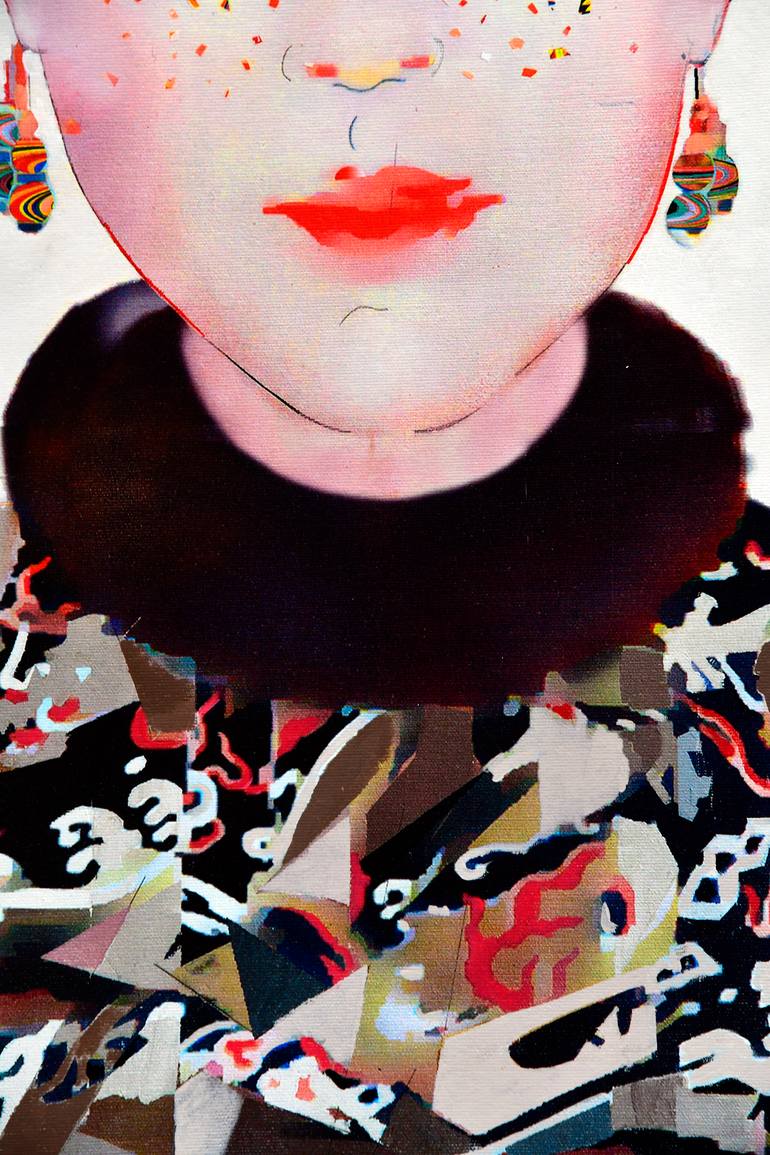Original Contemporary Women Painting by Domenico Antonio Frassineti