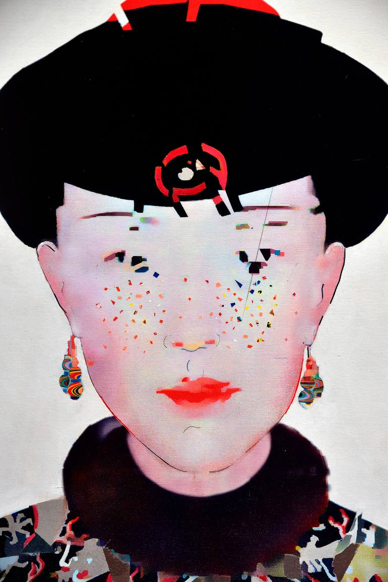 Original Contemporary Women Painting by Domenico Antonio Frassineti